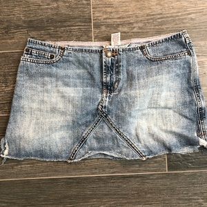 VINTAGE A & F denim skirt